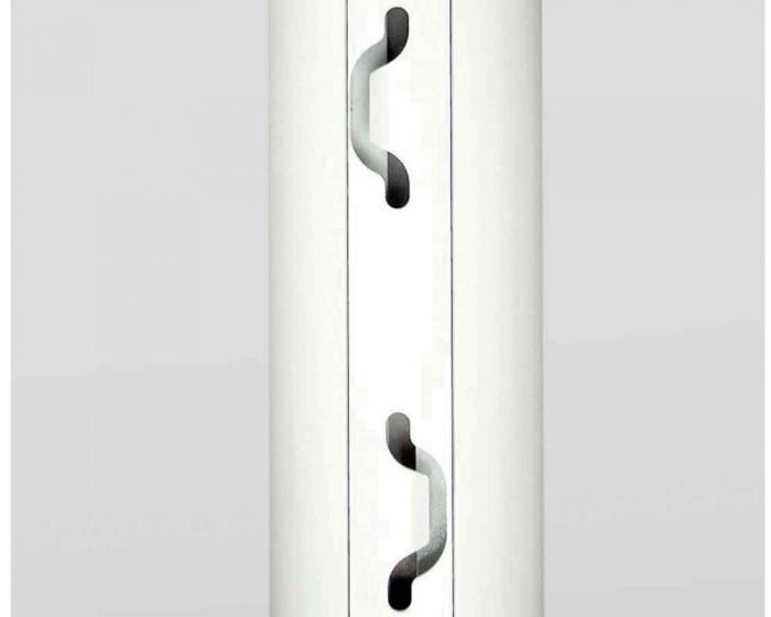 Jugendfuballtor Aluminium 5 x 2 m<br> <b> vollverschweit Bodenrahmen 75x40mm<br> Netztiefe 80/150 cm</b> - Bild