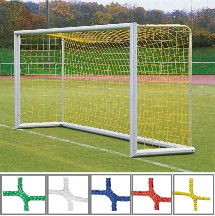 Tornetz 5,15 x 2,05 m fr Jugendtor<br> mit <b>4 mm Netzstrke</b><br> Tortiefe oben 100 cm unten 100 cm - Bild