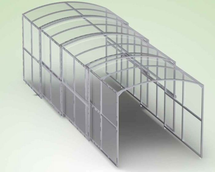 Spielertunnel - <b> Kastenform</b> - - Bild