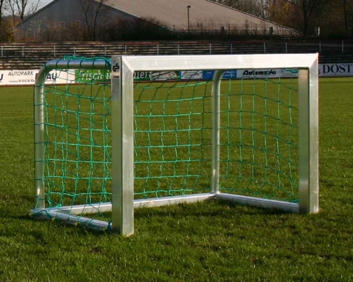 Mini-Fuballtore<br> <b> vollverschweit<br> Alu-Profil 80x80 mm</b> - Bild