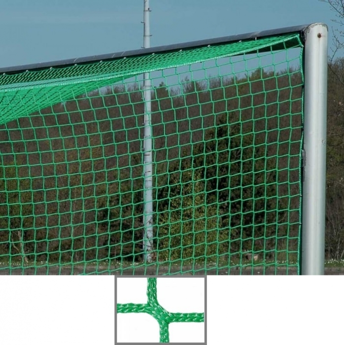 Tornetz 5,15 x 2,05 m fr Jugendtor<br> <b>Engmaschig mit 4 mm Netzstrke</b><br> Tortiefe oben 80 cm unten 150 cm - Bild