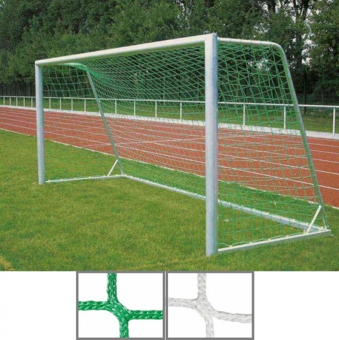 Tornetz 5,15 x 2,05 m fr Jugendtor<br> mit <b>5 mm Netzstrke</b><br> Tortiefe oben 80 cm unten 150 cm - Bild