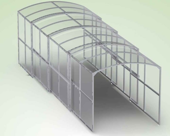 Spielertunnel - <b> Kastenform</b> - - Bild