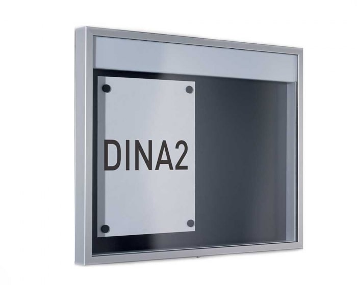 Schaukasten fr Innen und Auen<br><b> 1000 x 850 mm</b> - Bild